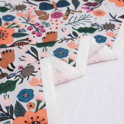 COTTONVILL MallangLuna Floral Forest Collection Cotton Quilting Fa...