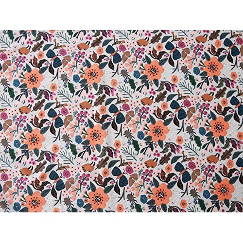 COTTONVILL MallangLuna Floral Forest Collection Cotton Quilting Fa...