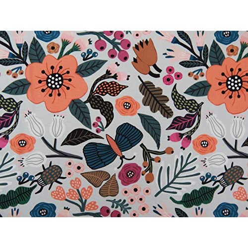 COTTONVILL MallangLuna Floral Forest Collection Cotton Quilting Fa...