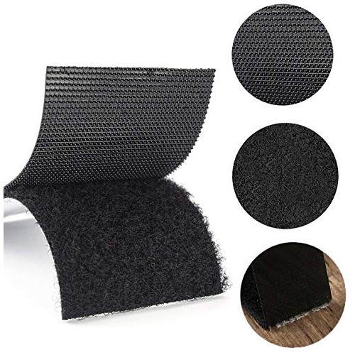 Strips with Self Adhesive Hook and Loop Tape Nylon Fabric Fastener...