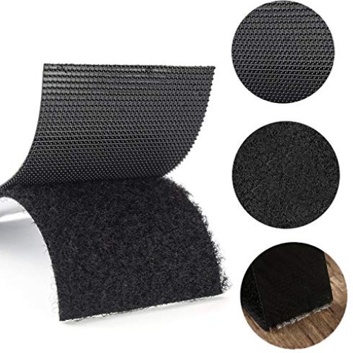 Strips with Self Adhesive Hook and Loop Tape Nylon Fabric Fastener...