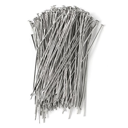 Cousin DIY Flat Head Pins, Silver