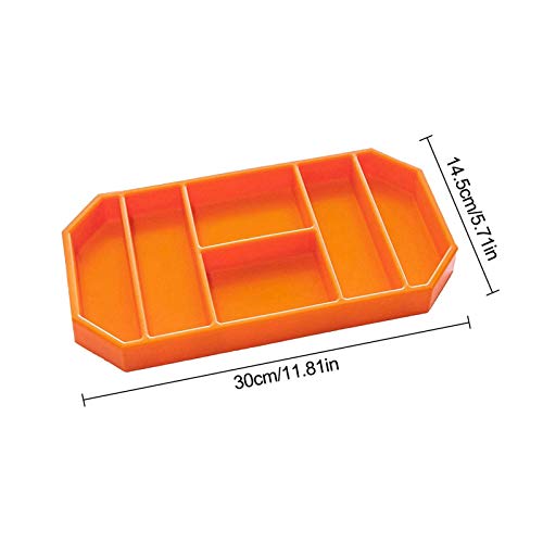 Covcow Silicone Tool Storage Tray, Non-Slip Flexible Hand Tool Org...