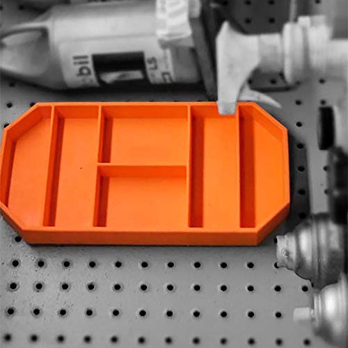 Covcow Silicone Tool Storage Tray, Non-Slip Flexible Hand Tool Org...