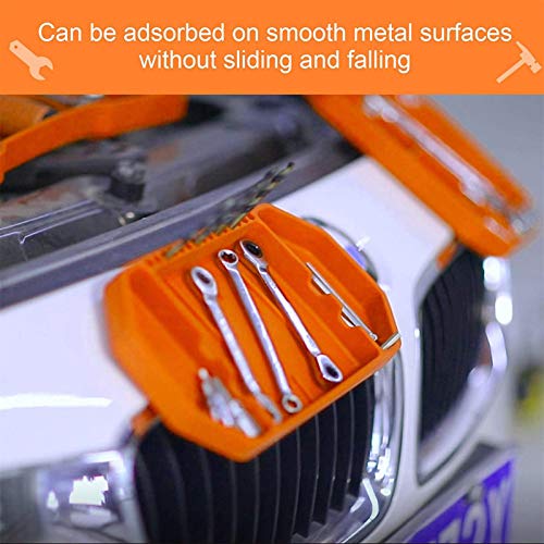 Covcow Silicone Tool Storage Tray, Non-Slip Flexible Hand Tool Org...