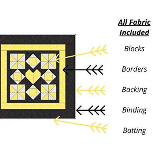 Covered By Grace ~ You are My Sunshine Quilt Kit ~ Easy Illustrate...