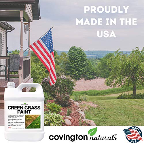 Covington Green Grass Paint for Lawn - Green Lawn Paint Grass Spra...