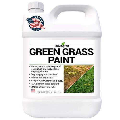 Covington Green Grass Paint for Lawn - Green Lawn Paint Grass Spra...