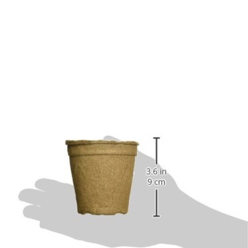 CowPots TV208926 3 Round Cow Pot Planter 12 Pack, 175mL