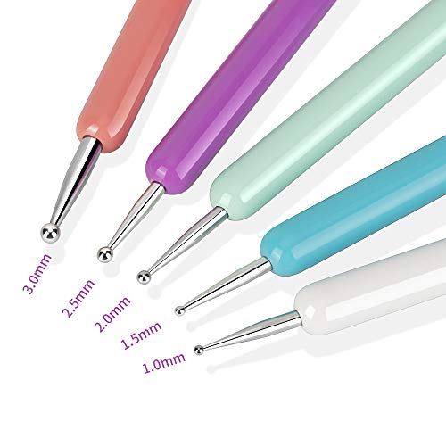 5 Pcs Pattern Tracing Stylus, Ball Embossing Stylus for Transfer P...