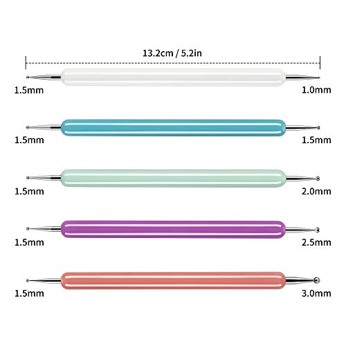 5 Pcs Pattern Tracing Stylus, Ball Embossing Stylus for Transfer P...