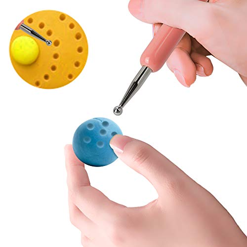 5 Pcs Pattern Tracing Stylus, Ball Embossing Stylus for Transfer P...