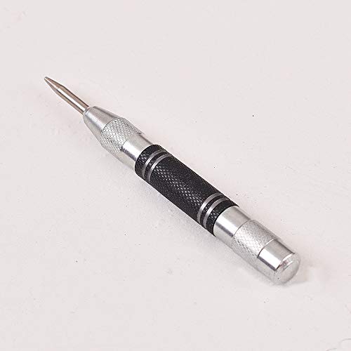 Cozihom Automatic Center Punch 2 Pack, 5 Inches Spring Loaded Cent...