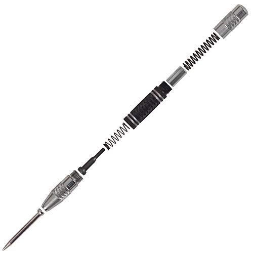 Cozihom Automatic Center Punch 2 Pack, 5 Inches Spring Loaded Cent...
