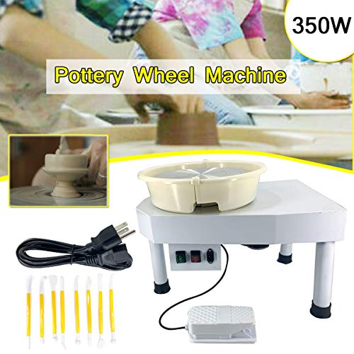 Cozyel Pottery Wheel 30cm Pottery Forming Machine 110V 350W Electr...