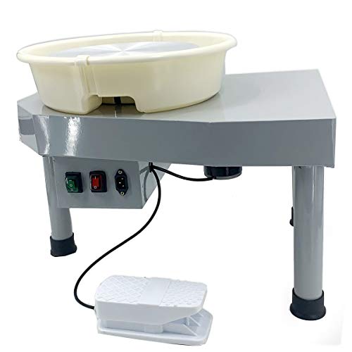 Cozyel Pottery Wheel 30cm Pottery Forming Machine 110V 350W Electr...