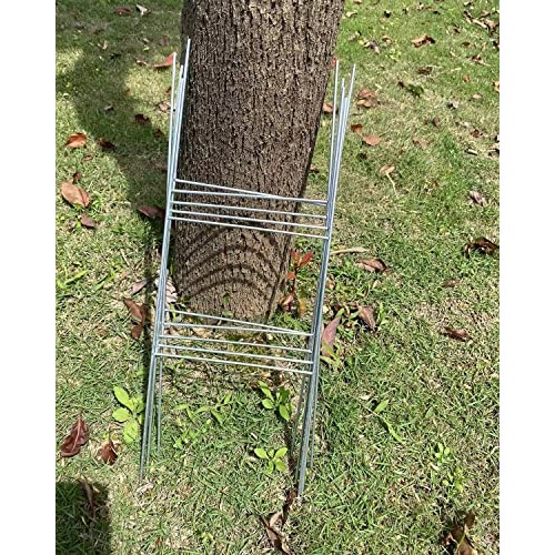 10 Pack H Frame Wire Stakes for Yard Signs,18 x 7 Yard Sign St...