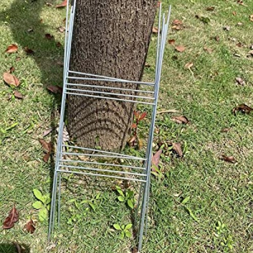 10 Pack H Frame Wire Stakes for Yard Signs,18 x 7 Yard Sign St...