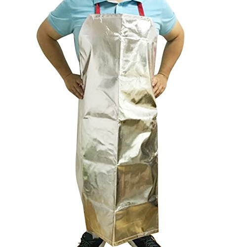 Aluminized Flame Resistant Apron Safety Work Heat Resistant Indust...