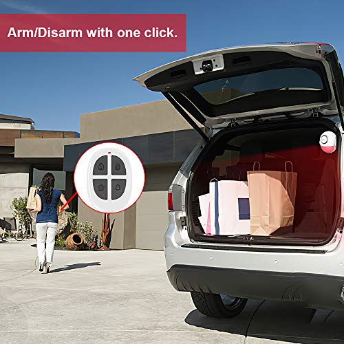 CPVAN Motion Sensor Alarm, Wireless Infrared Home Security System,...