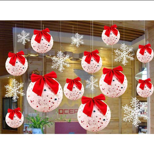 Crafare 2pc 8 Inch White Smooth Styrofoam Balls for Wedding Holida...