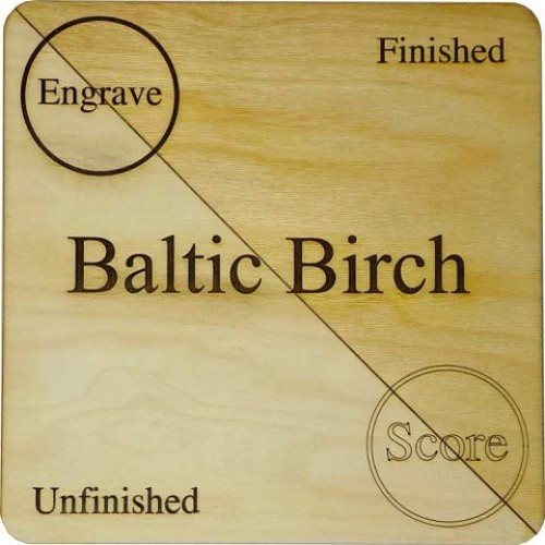 100 Pack | 6mm 1/4th inch Premium Baltic Birch Plywood, 12” x 19”,...