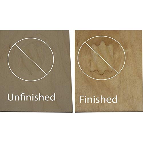100 Pack | 6mm 1/4th inch Premium Baltic Birch Plywood, 12” x 19”,...