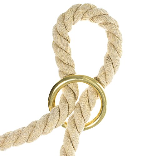 Craft County Metal O-Rings Welded Brass, 2 Inch X 10 Pack