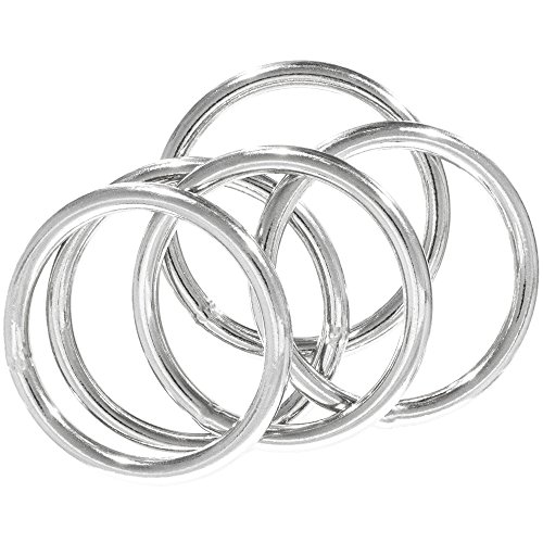 Craft County Metal O-Rings Welded Steel, 1 Inch X 25 Pack