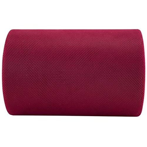 Tulle Fabric Roll | 6” by 100 Yards | Polyester Spool for Crafts D...