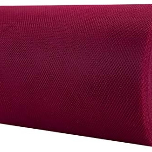 Tulle Fabric Roll | 6” by 100 Yards | Polyester Spool for Crafts D...
