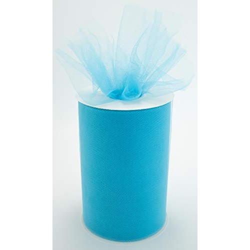 Tulle Fabric Roll | 6” by 100 Yards | Polyester Spool for Crafts D...