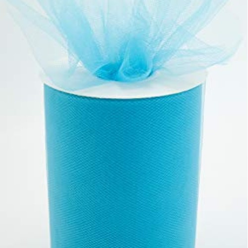 Tulle Fabric Roll | 6” by 100 Yards | Polyester Spool for Crafts D...