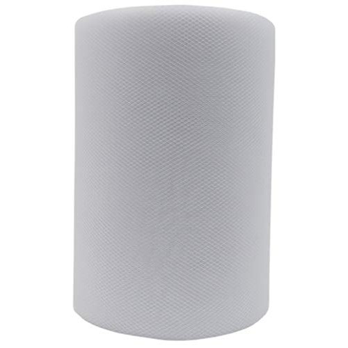 Tulle Fabric Roll | 6” by 100 Yards | Polyester Spool for Crafts D...