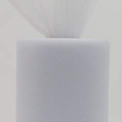 Tulle Fabric Roll | 6” by 100 Yards | Polyester Spool for Crafts D...