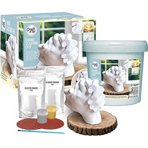 Hand Casting Kit by Craft It Up! - DIY Plaster Statue Molding