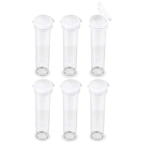 Craft Medley Shaker Vial, 6pc for Glitter/Sand/Powder, Empty