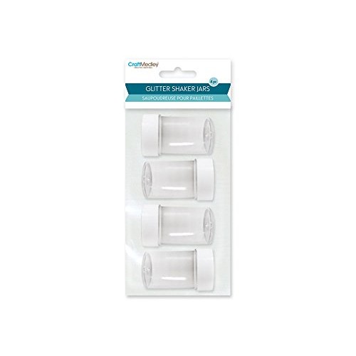 CraftMedley PB852 Craft Storage, Shaker Vial for Glitter/Sand/Powder