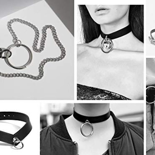 CRAFTMEmore O-Ring Findings Metal Non-Welded O Rings for Belts Bag...