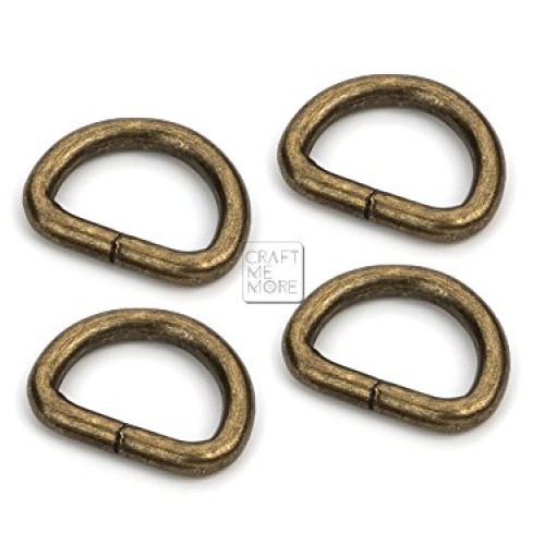 CRAFTMEmore 10 Sets Antique Brass Swivel Snap Hooks Lobster Clasp ...