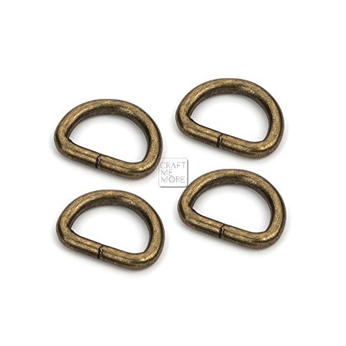 CRAFTMEmore 10 Sets Antique Brass Swivel Snap Hooks Lobster Clasp ...