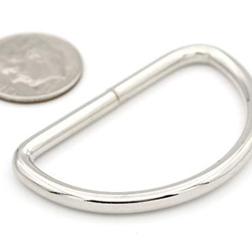 CRAFTMEmore 1 1/4 & 1 1/2 Inches D-Ring Findings Metal Non Welded ...