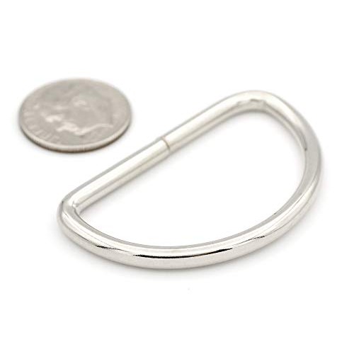 CRAFTMEmore 1 1/4 & 1 1/2 Inches D-Ring Findings Metal Non Welded ...