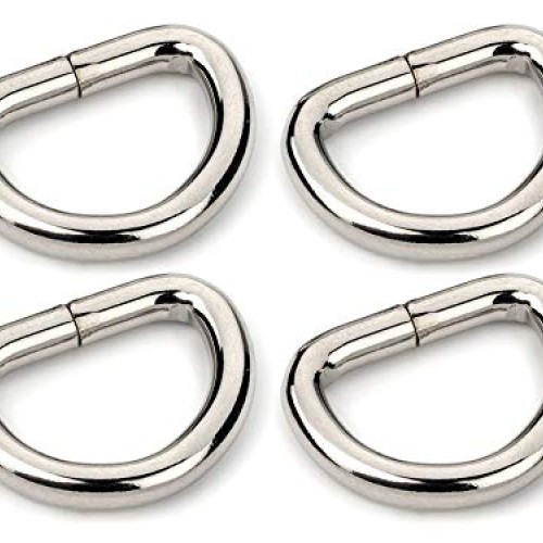 CRAFTMEmore 1 1/4 & 1 1/2 Inches D-Ring Findings Metal Non Welded ...