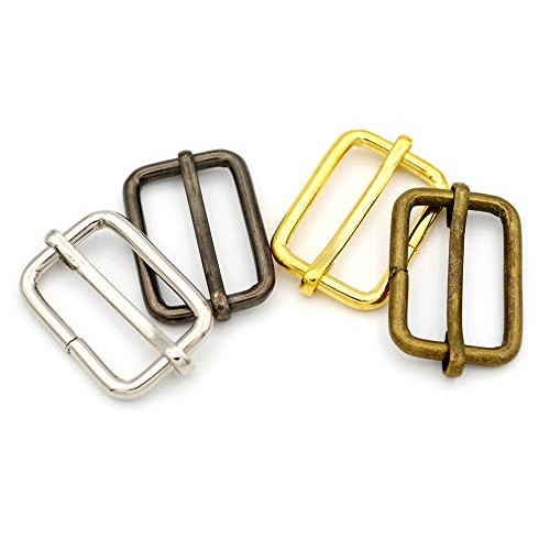 CRAFTMEmore Triglide Slide Belt Keeper 5/8 3/4 1 Movable Bar Sl...