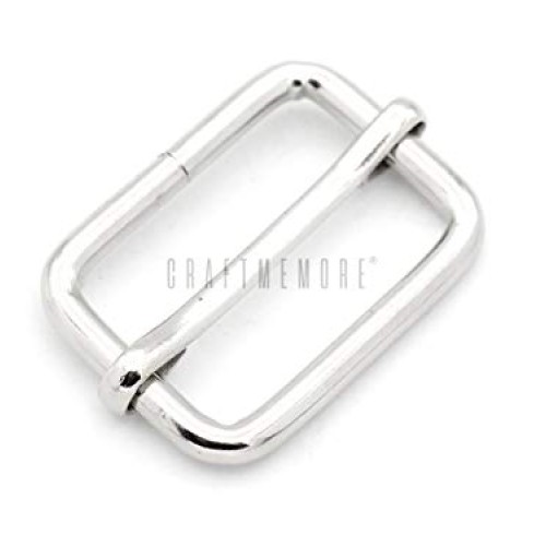 CRAFTMEMORE Triglide Slide Belt Keeper 5/8 3/4 1 Movable Bar Sl...
