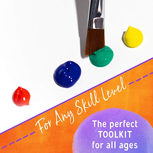 Paint Brushes 12 Set Professional Paint Brush Round Pointed Tip Ny...