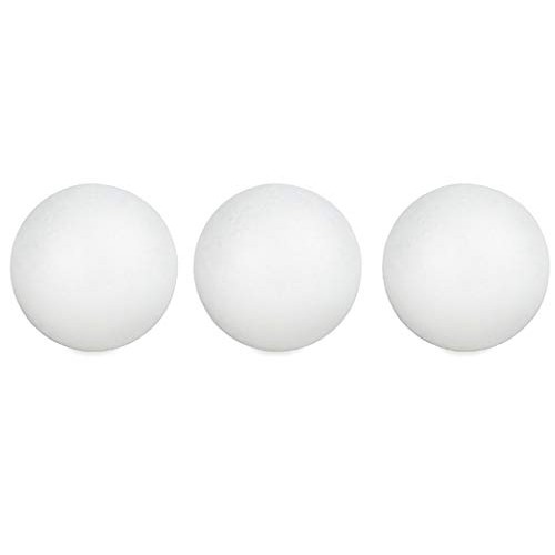 3 Inch Smooth Foam Balls - Great for Arts and Craft & DIY Christma...