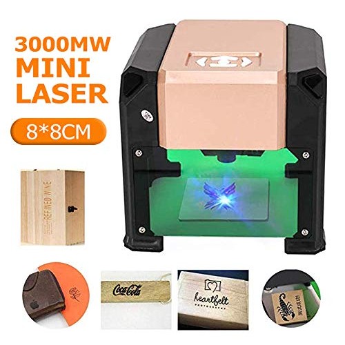 Crafts Man 3000mW Mini Laser Engraving Machine Desktop High Speed ...
