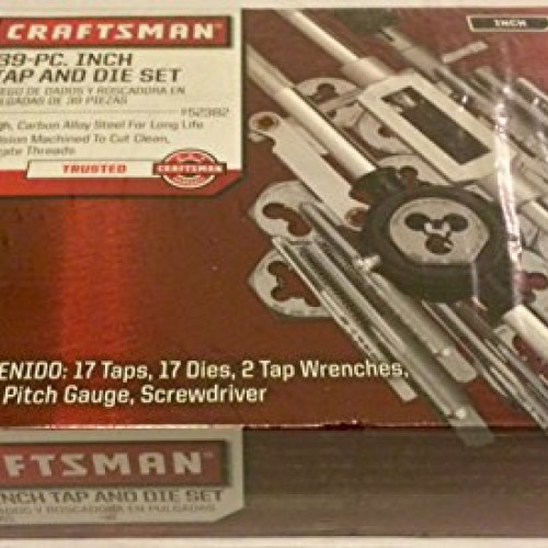 Craftman 39-pc Inch Tap and Die Set